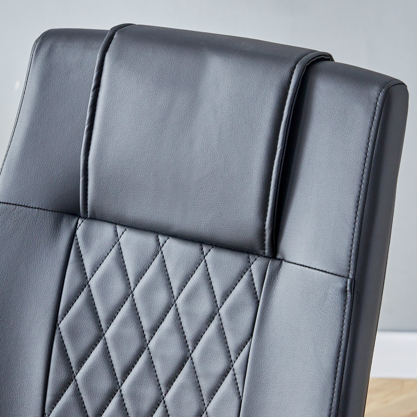 Healdsburg Modern Leather Dining Chairs