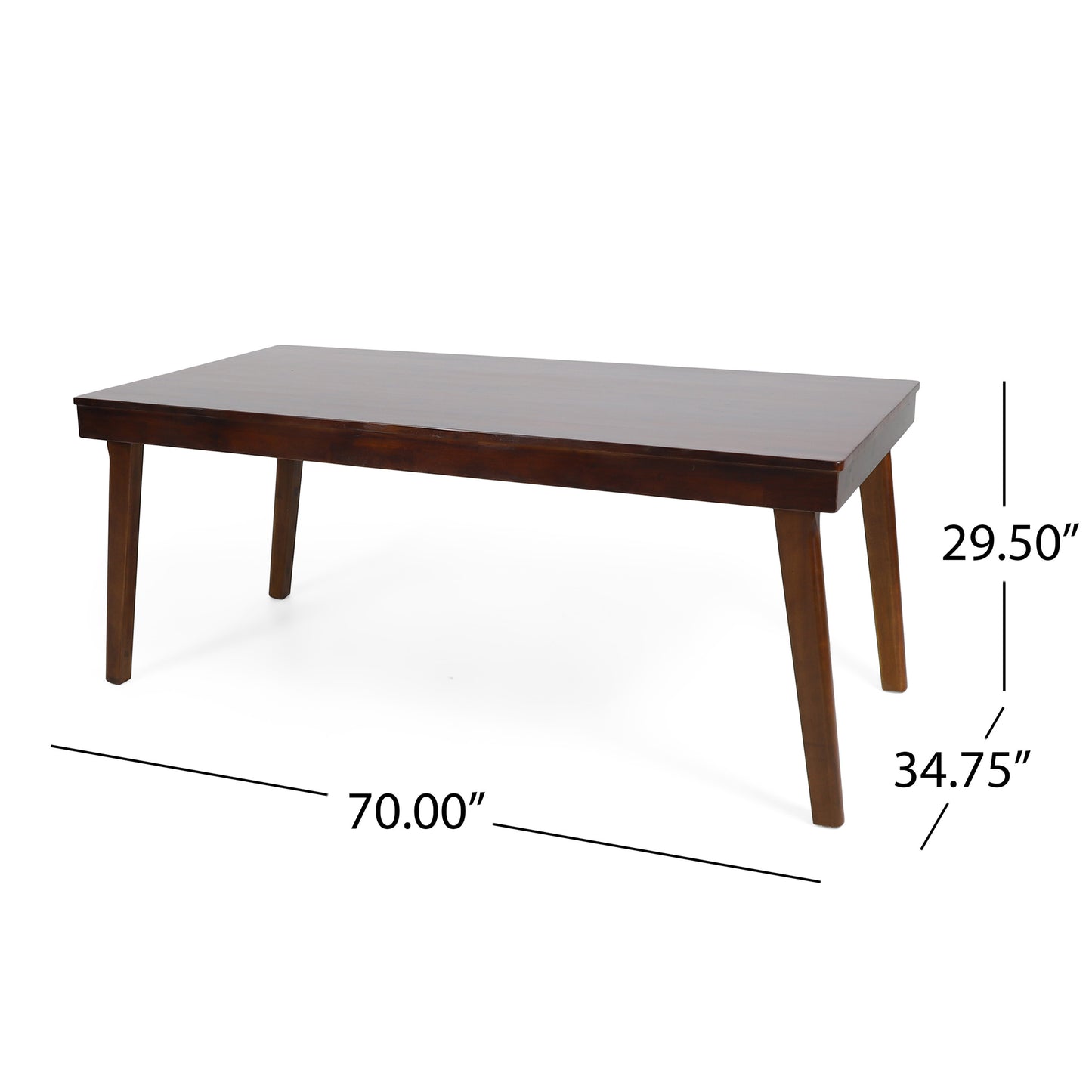 Ghivi Craftsman Simple Wood Dining Table