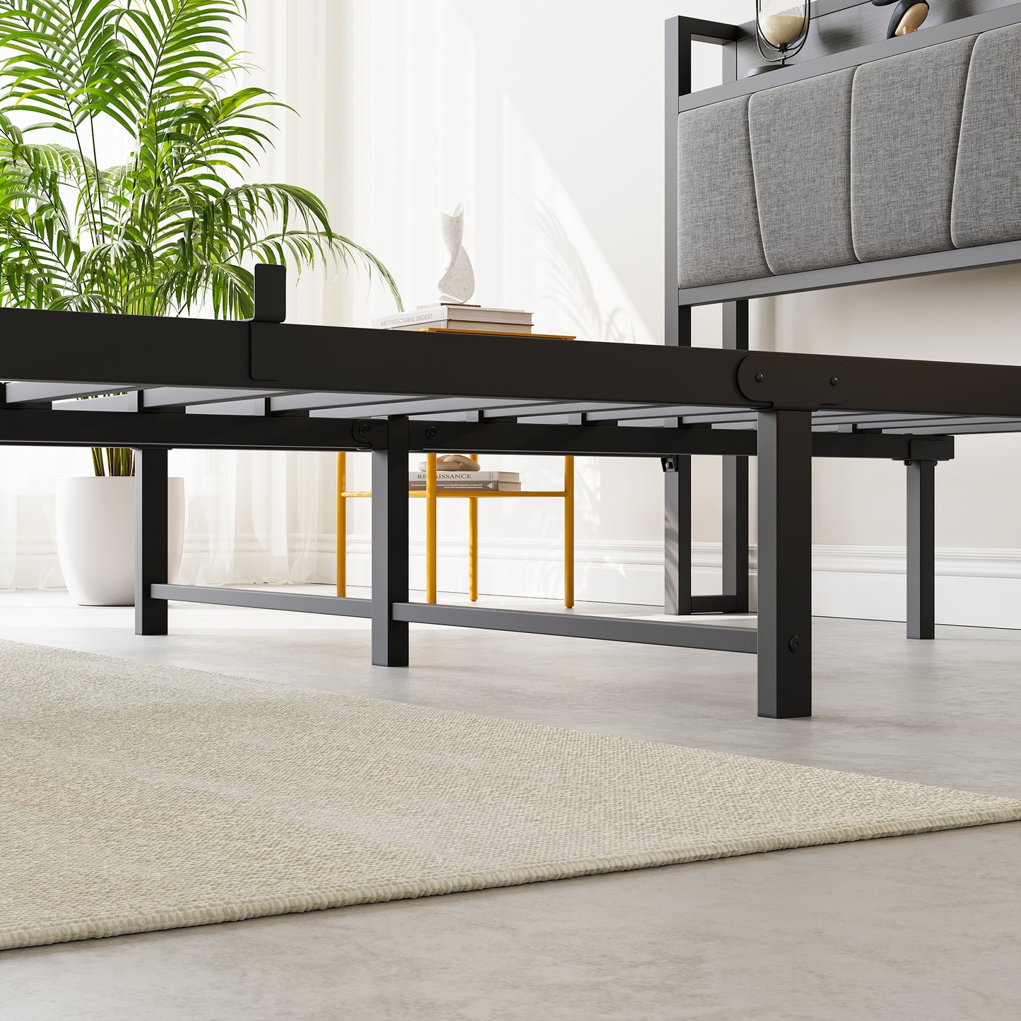 Cleo Modern Storage Bed Frame