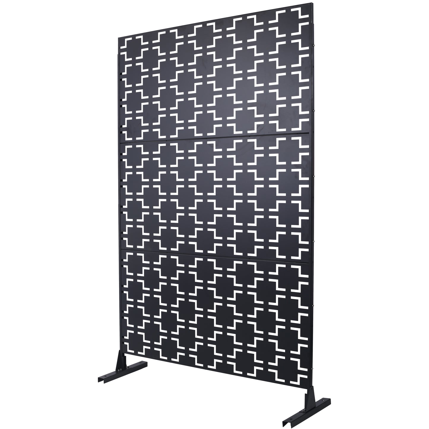 Cleo Industrial Metal Privacy Screen