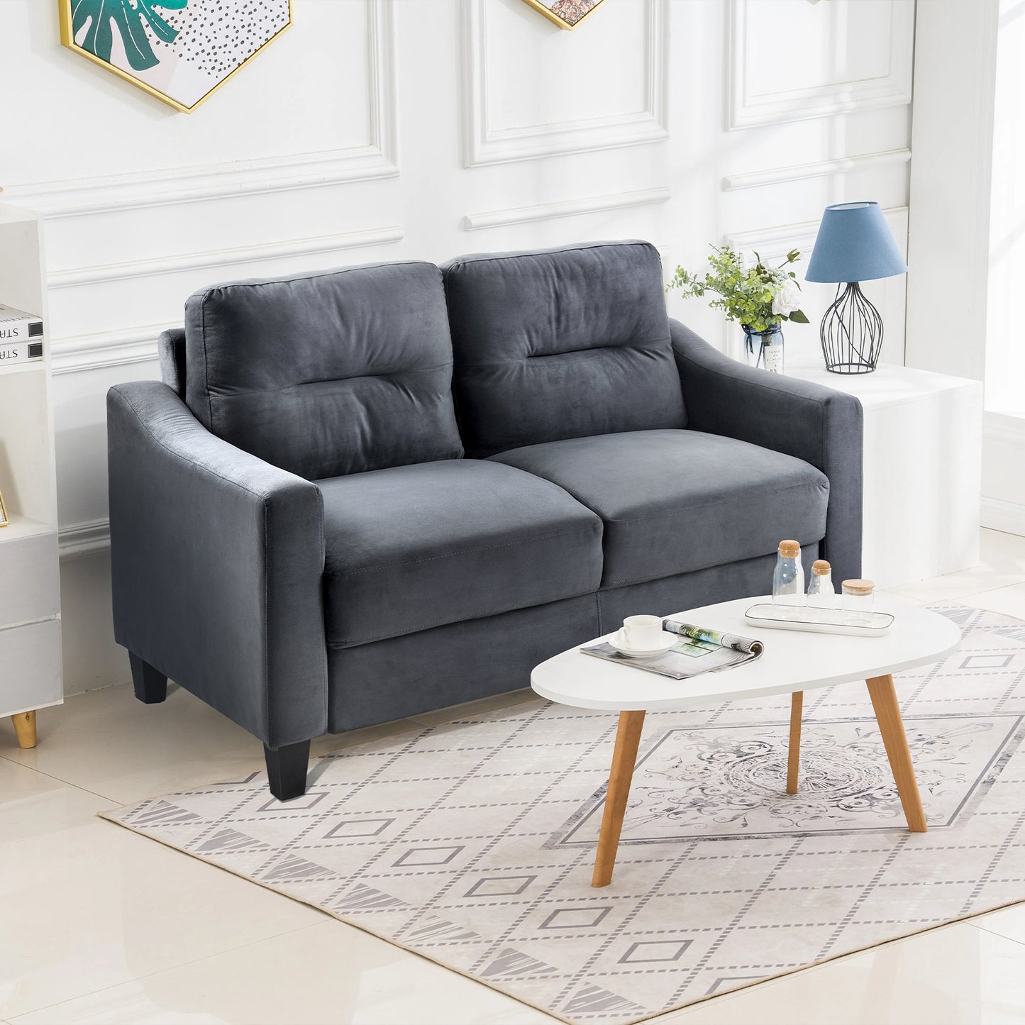 Centerville Contemporary Reclining L-Shape Sofa