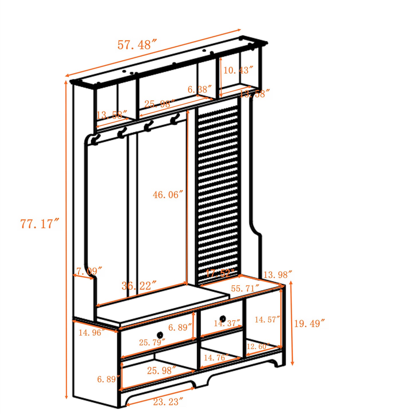 Somerset Modern Storage Racks