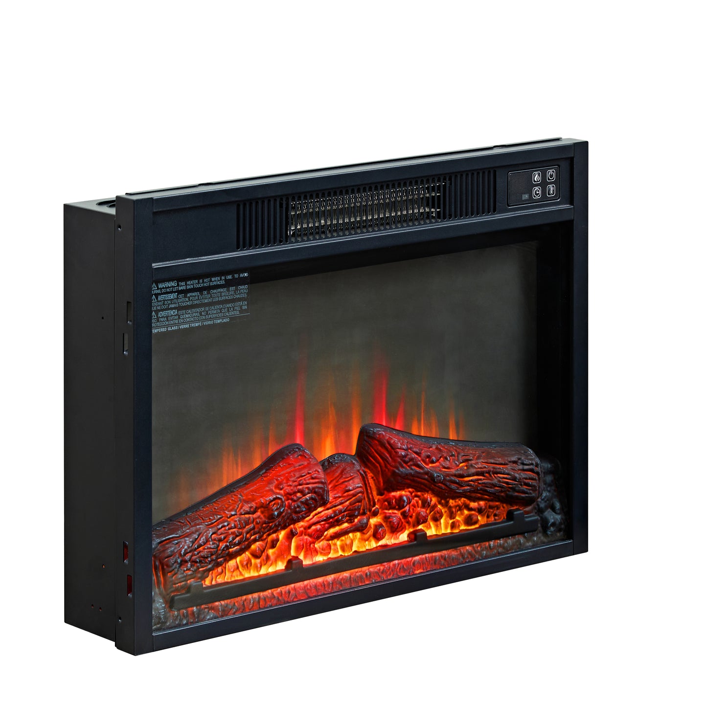 Lula Industrial Infrared Electric Fireplace