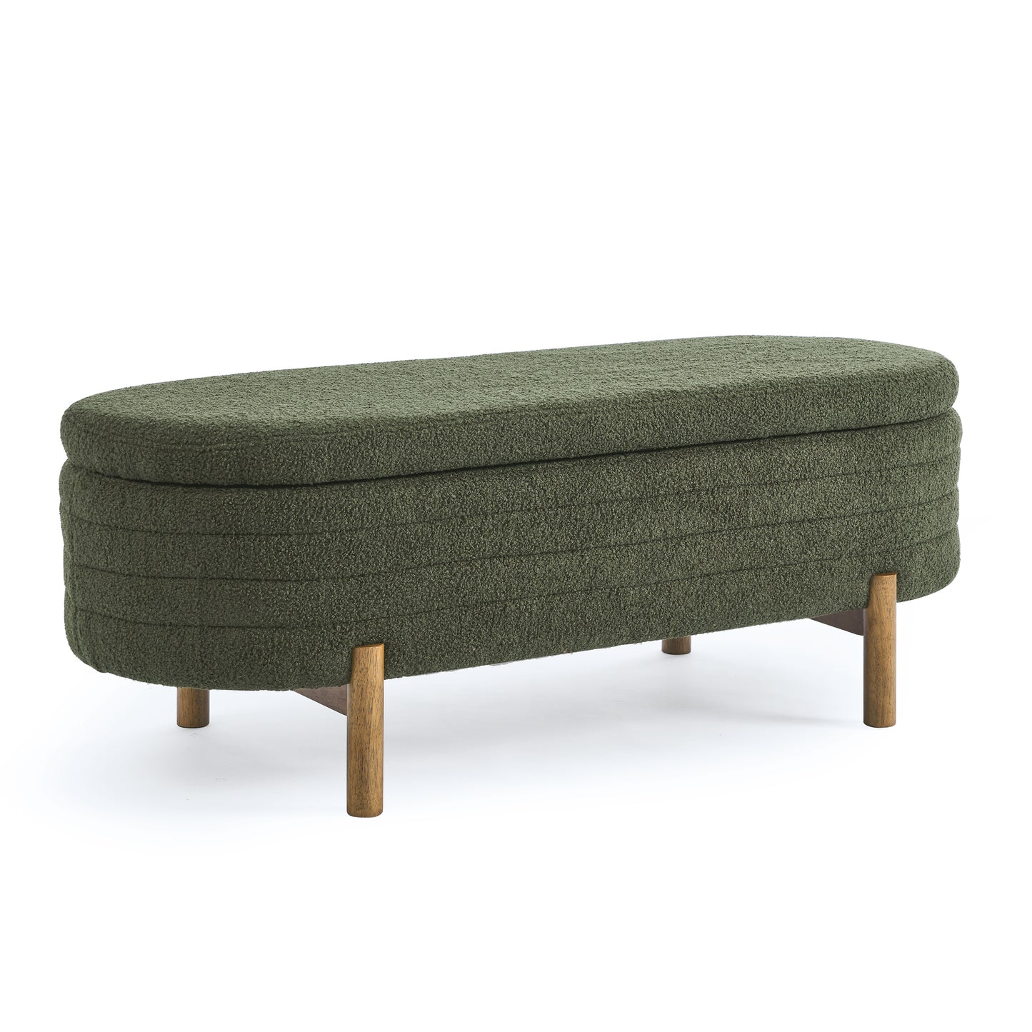 Westport Modern Velvet Storage Ottoman
