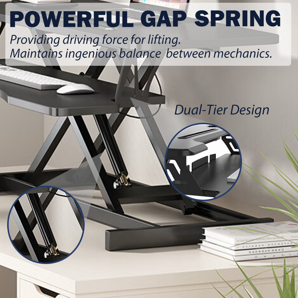 Mission Modern Adjustable Desk Converter