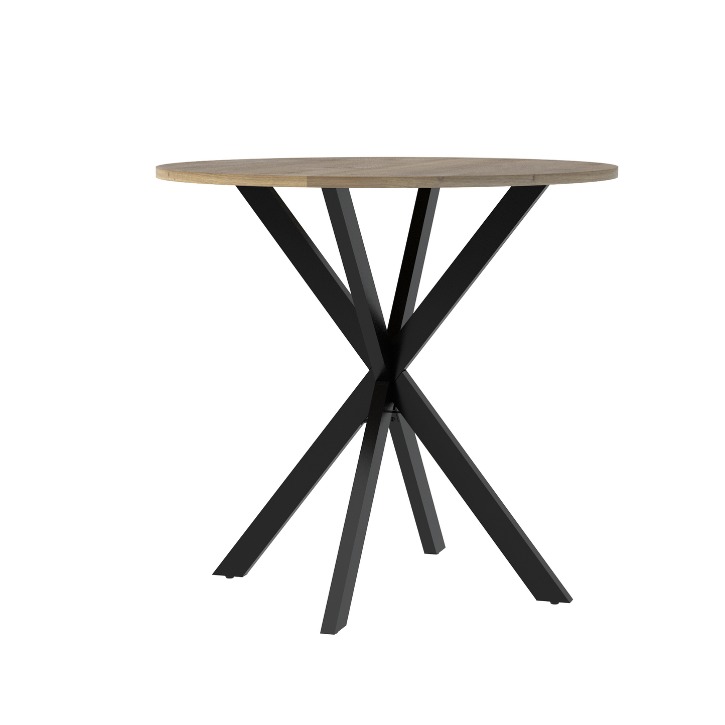 Sonoma Mid-Century Velvet Circle Dining Table