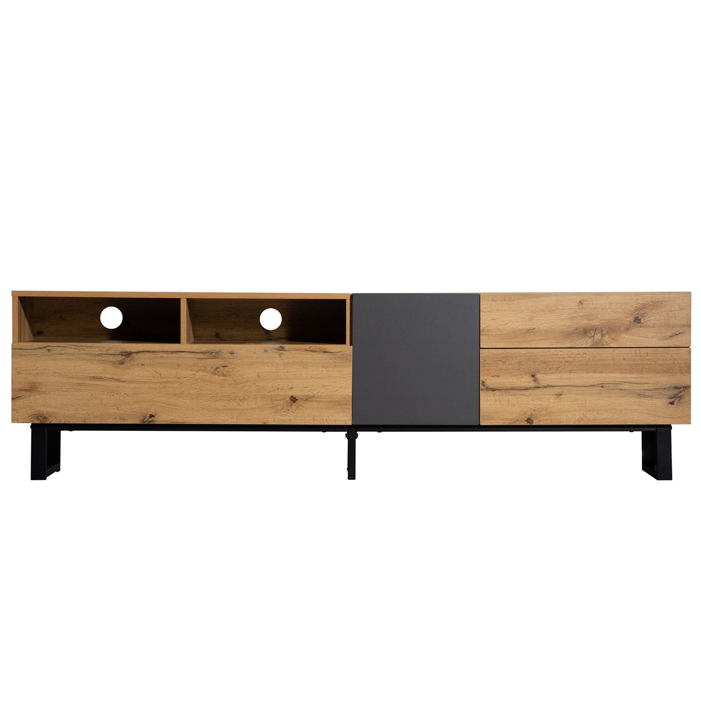 Healdsburg Modern TV Console Entertainment