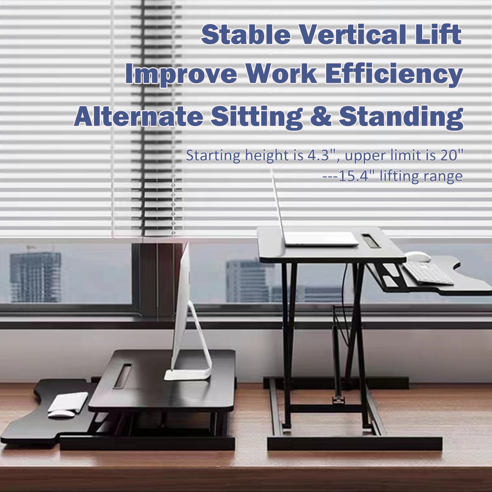 Mission Modern Adjustable Desk Converter