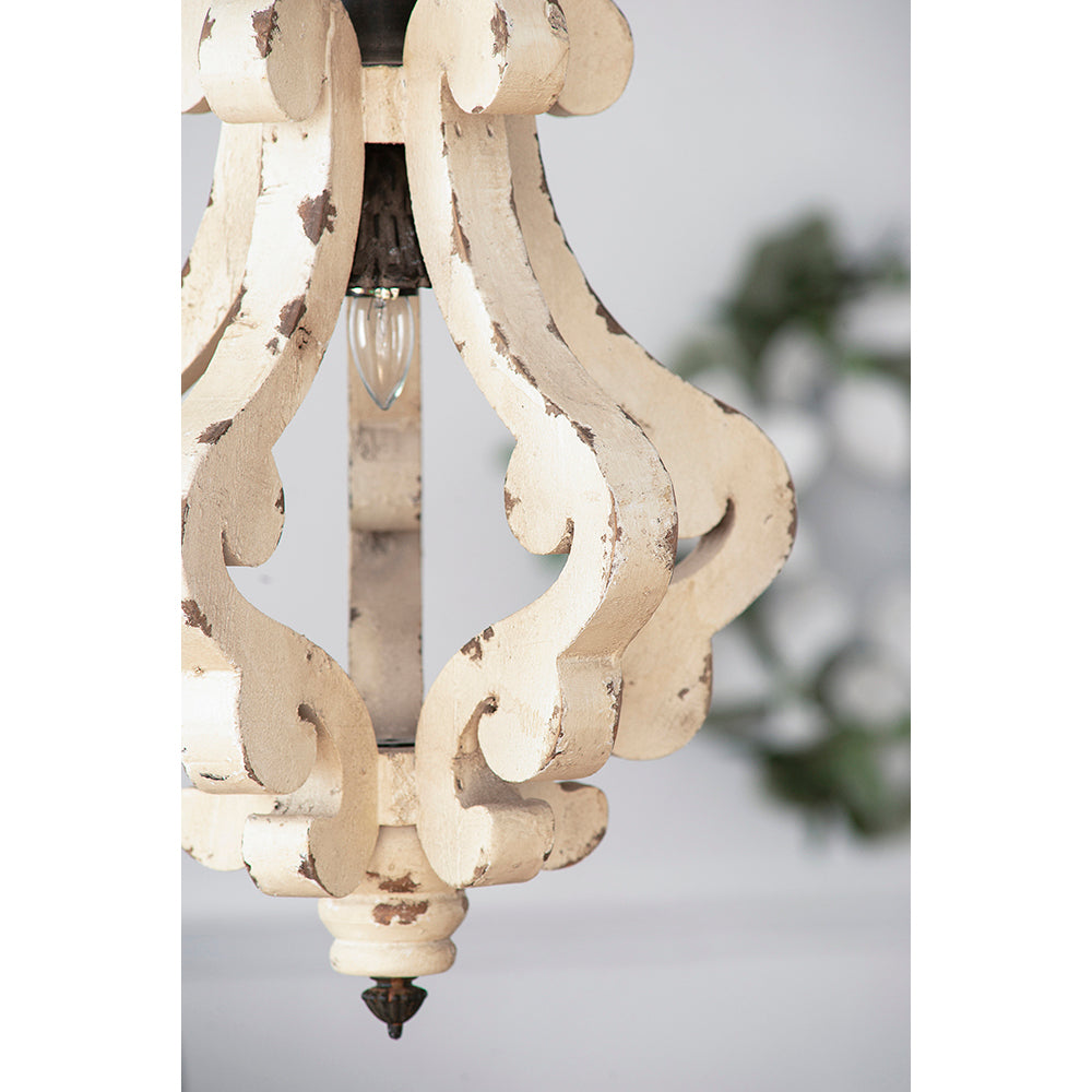 Healdsburg Traditional Wood Pendant Light