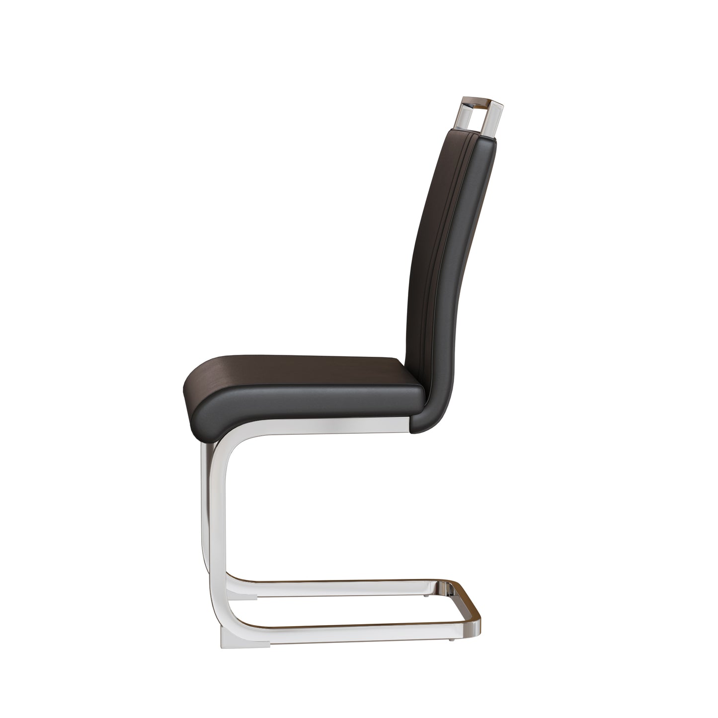 Lula Modern C-shaped PU Leather Chairs