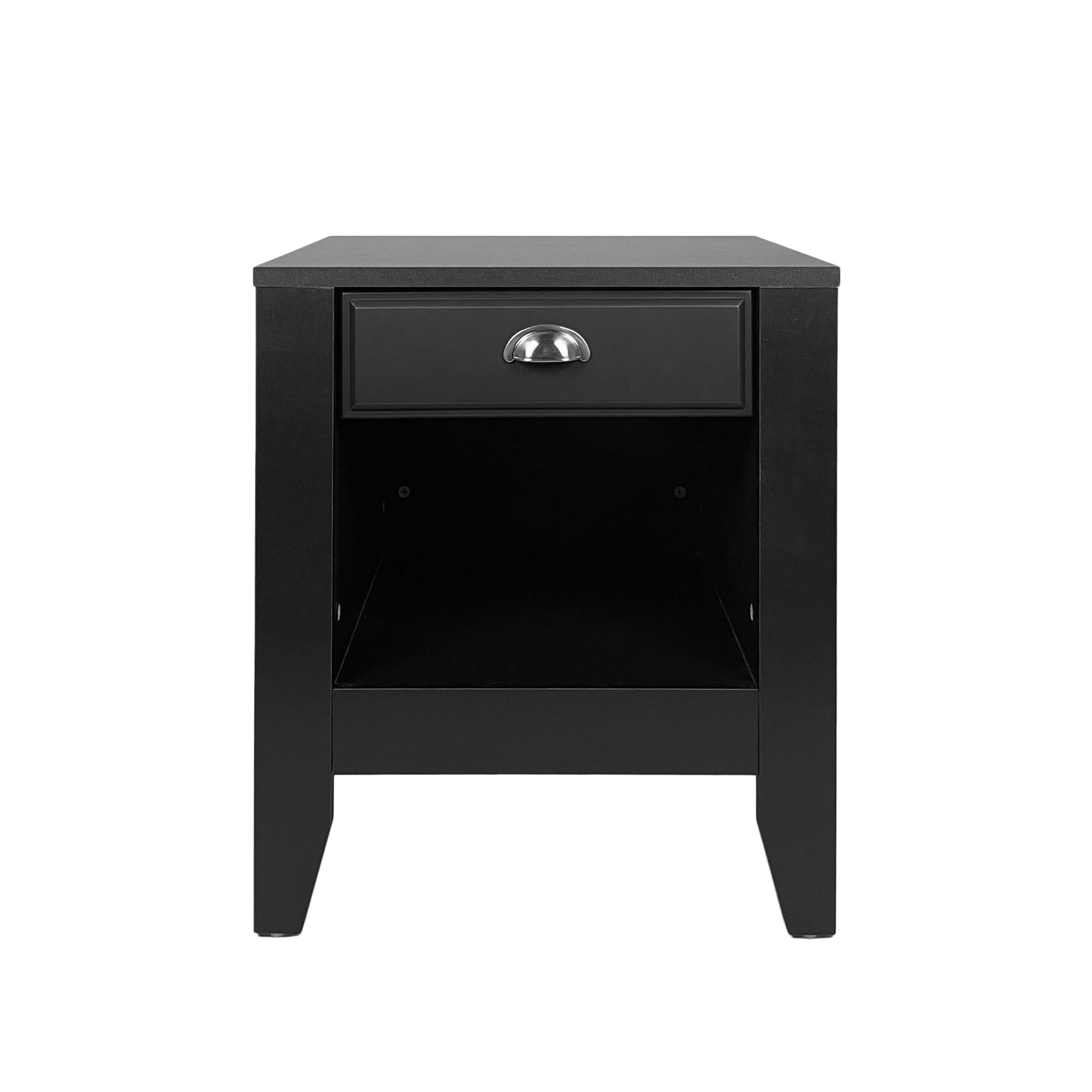 Emery Modern Velvet Side Table