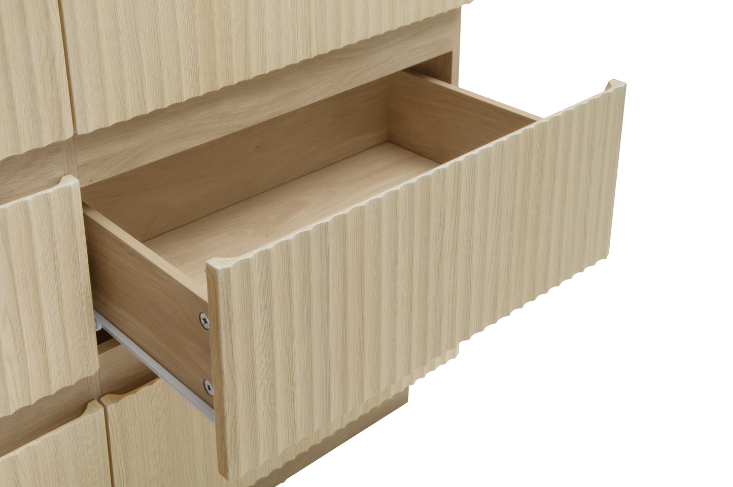 Eda Modern Velvet Chest of Drawers