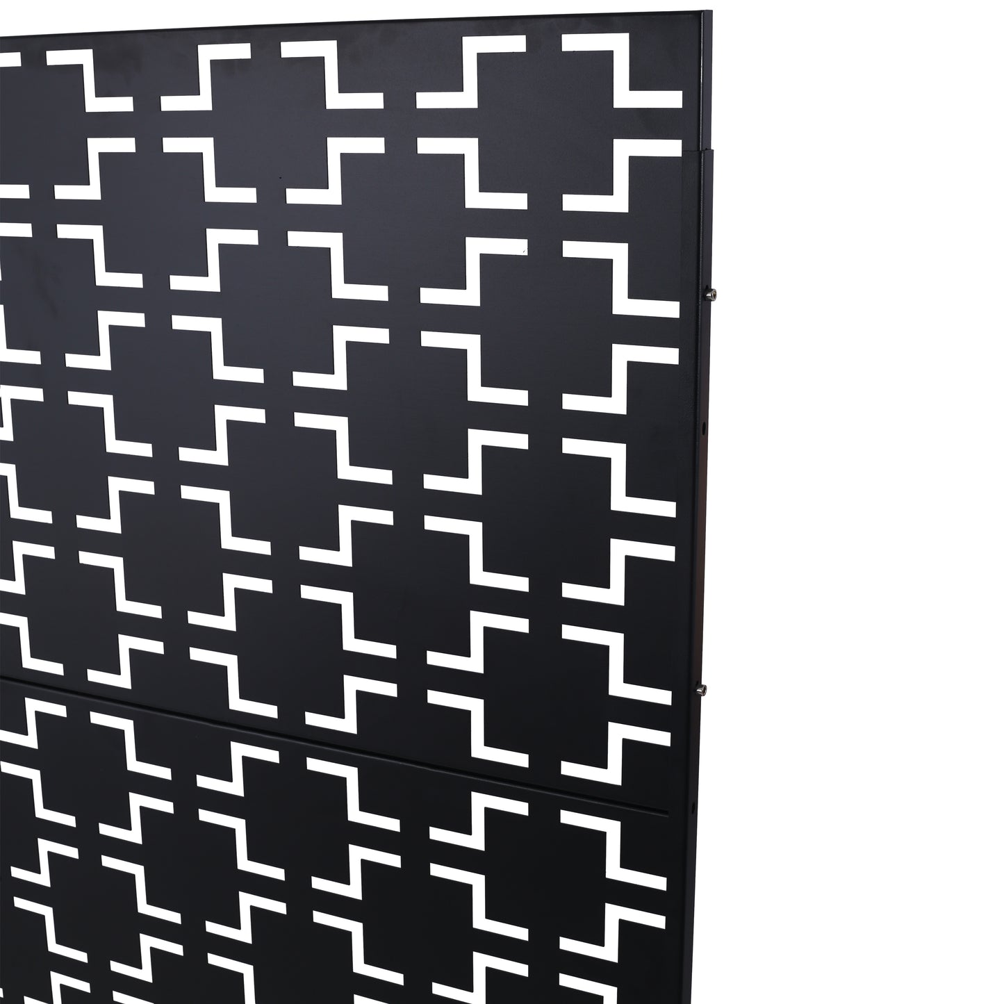 Cleo Industrial Metal Privacy Screen