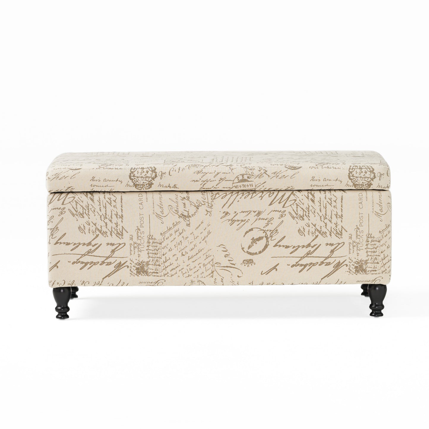 Centerville Contemporary Parisian Storage Ottoman