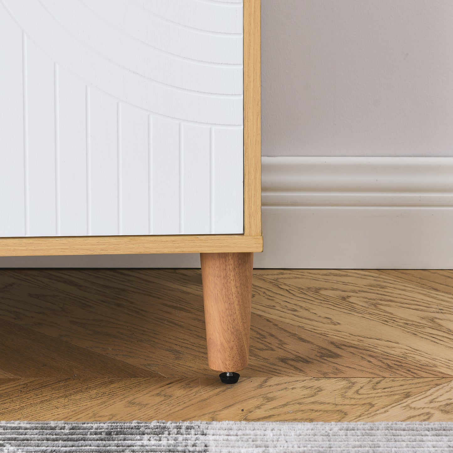 Silverleaf Modern Freestanding Storage Cabinet