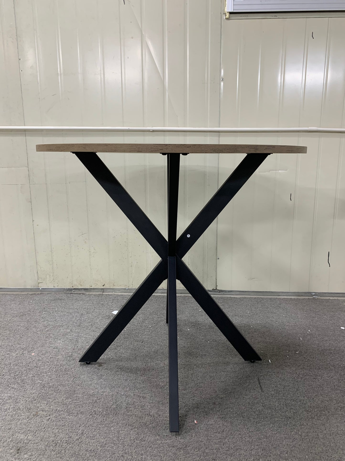 Sonoma Mid-Century Velvet Circle Dining Table