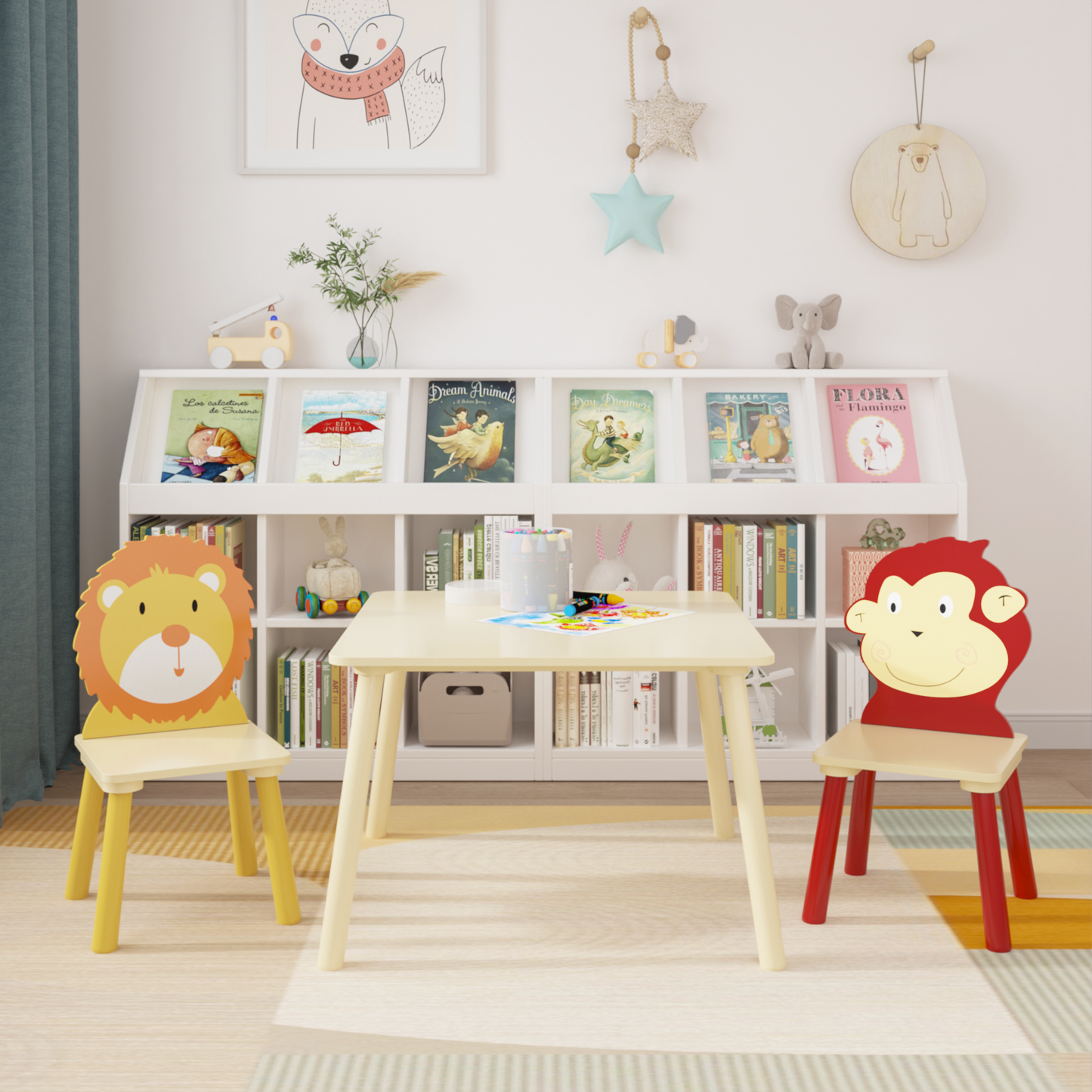 Napa Craftsman Toddler Activity Table Set