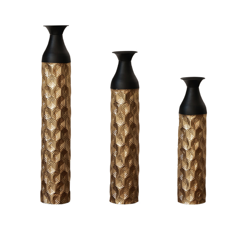 Centerville Modern Floor Metal Vases