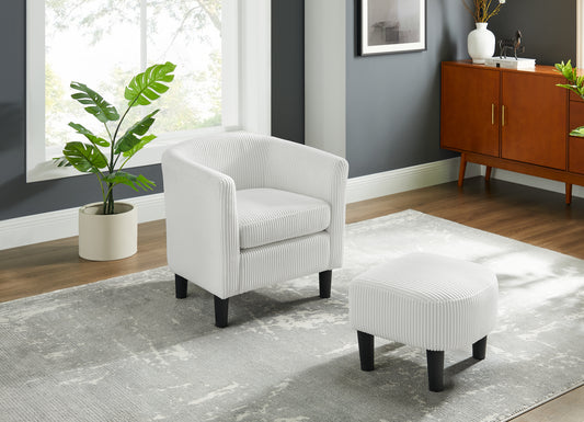 Marcel Modern Corduroy Accent Chair