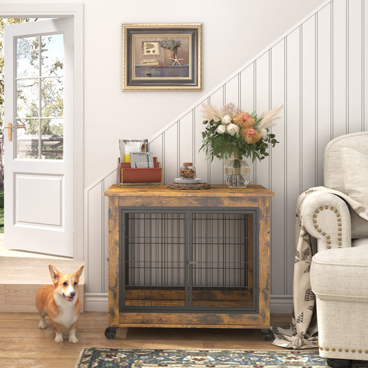 Calista Craftsman Crate Furniture Table