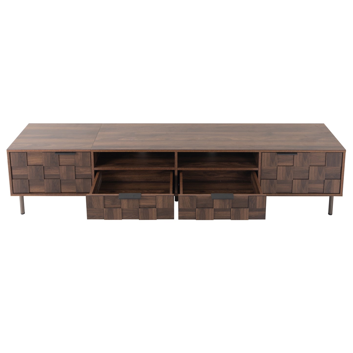 Justo Mid-Century Media Console Entertainment Center
