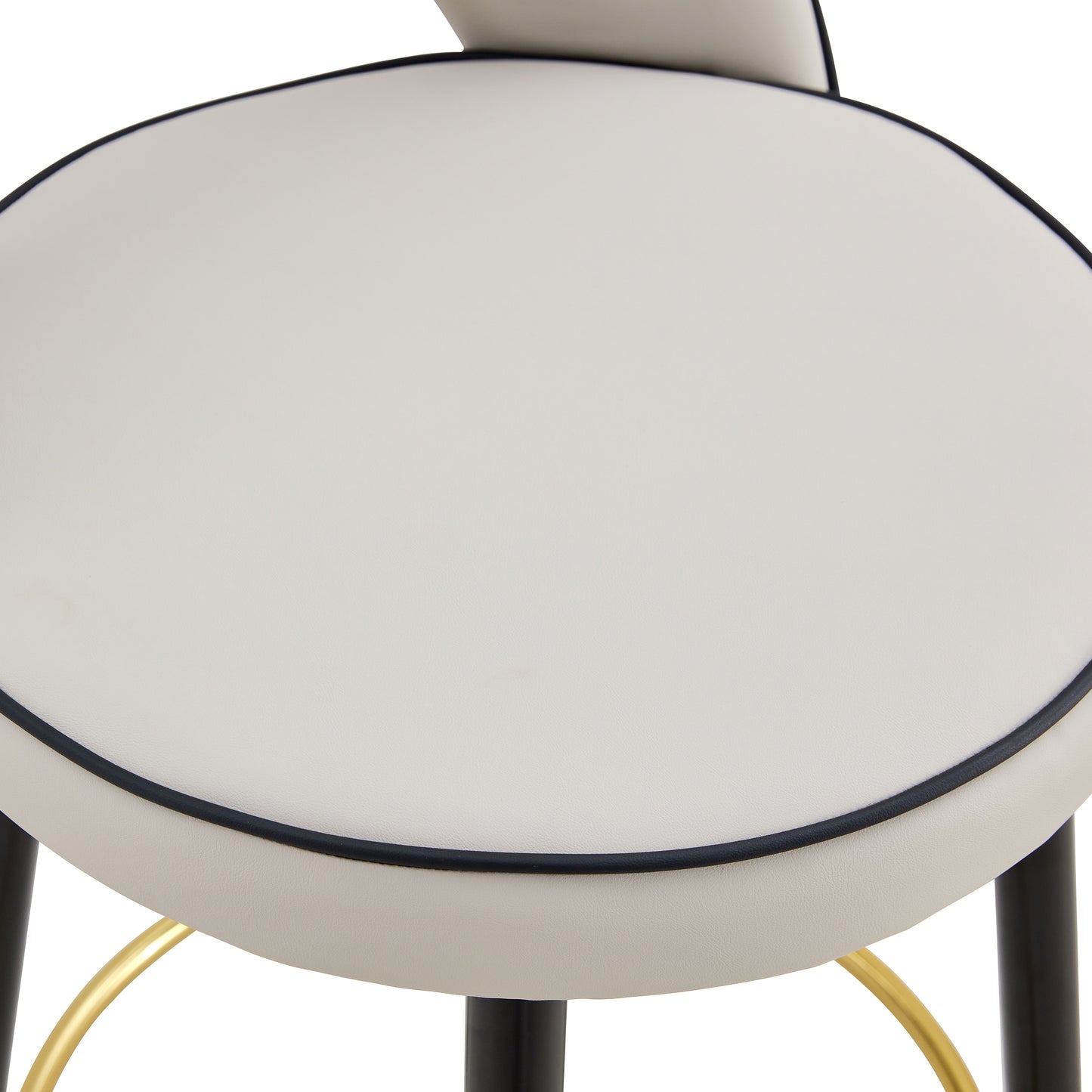 Eda Modern Rotating PU Dining Stool