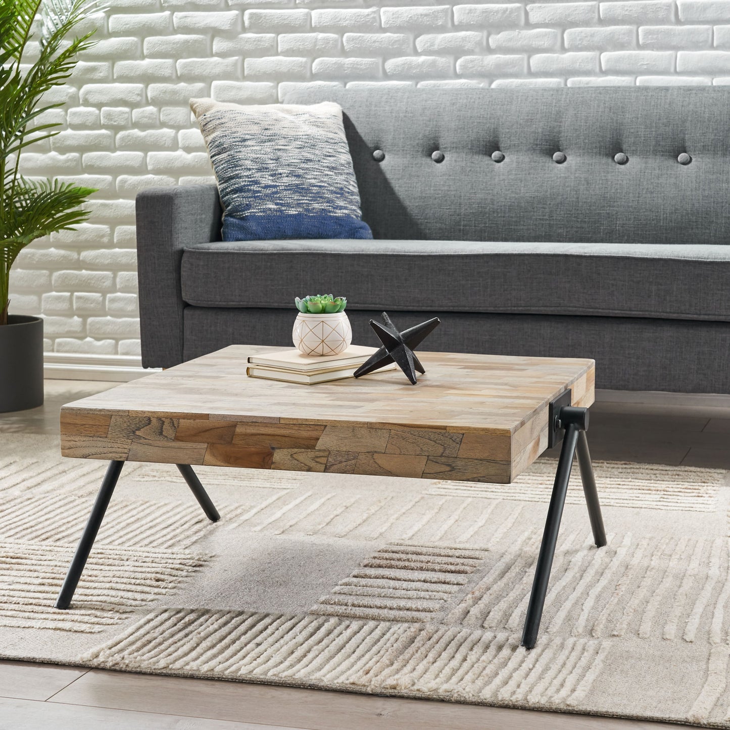 Somerset Modern Wood Coffee Table