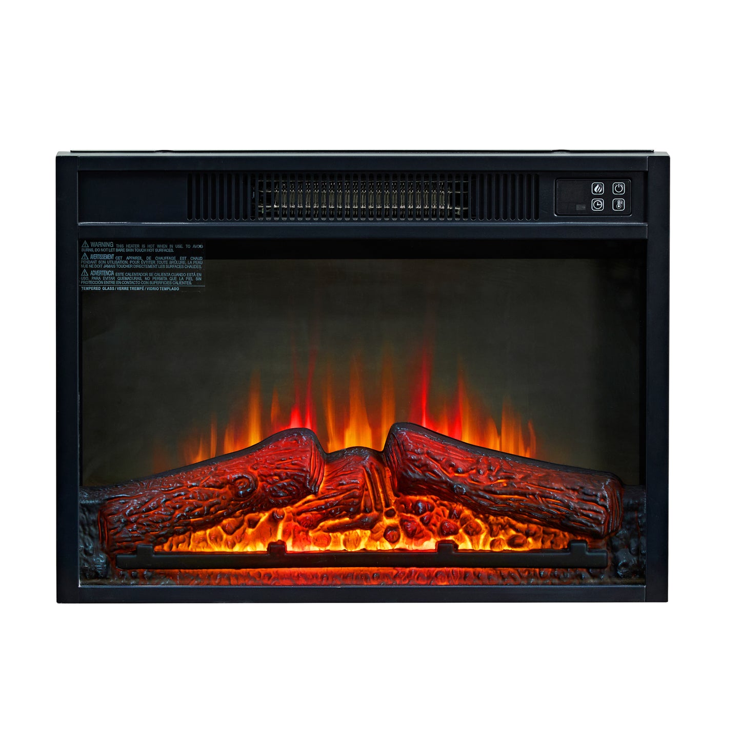 Lula Industrial Infrared Electric Fireplace