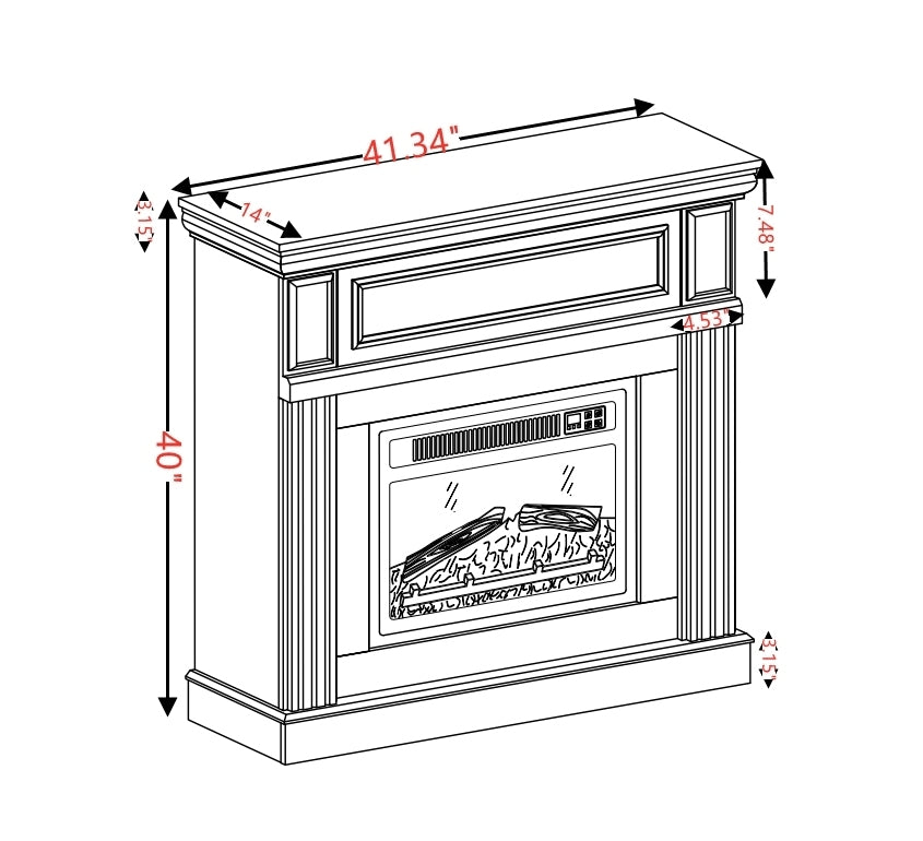 Sonoma Traditional Electric Fireplace