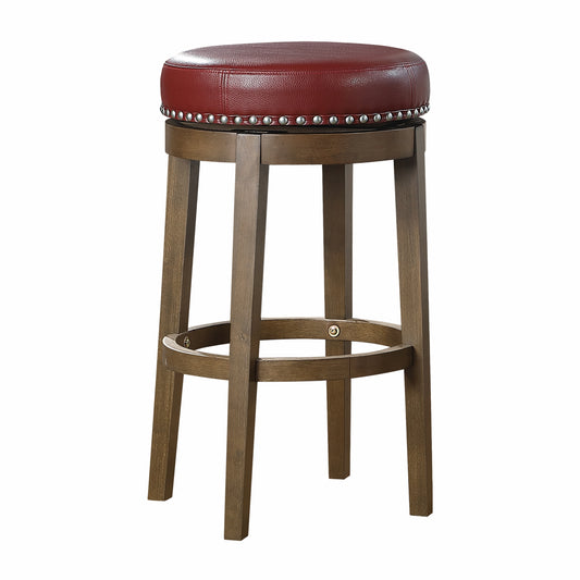 Somerset Traditional Swivel Faux Bar Stools