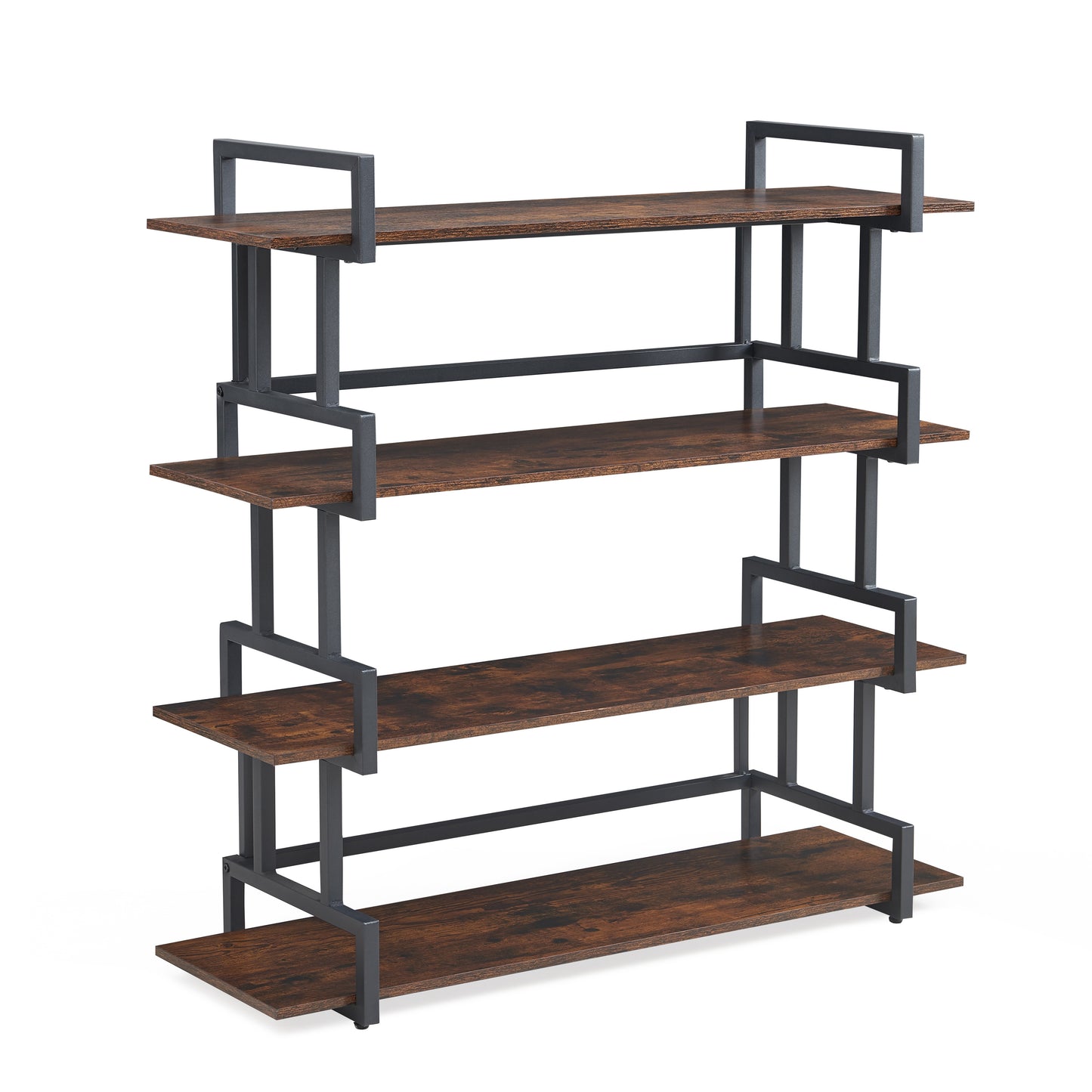 Marcel Modern Rustic Bookshelf Freestanding