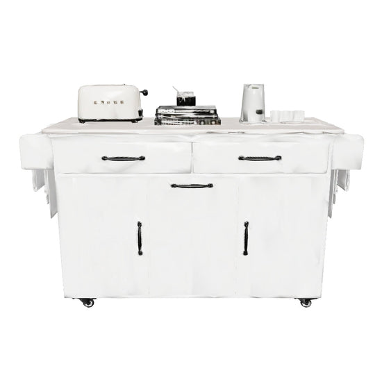 Calista Modern Kitchen Dining Storage Island 3D model