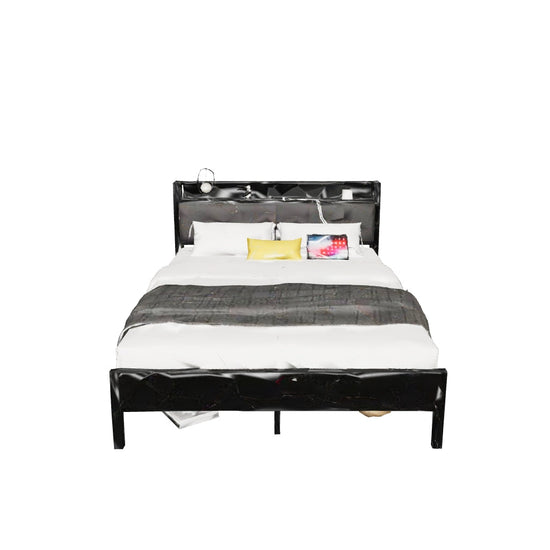Cleo Modern Storage Bed Frame 3D model