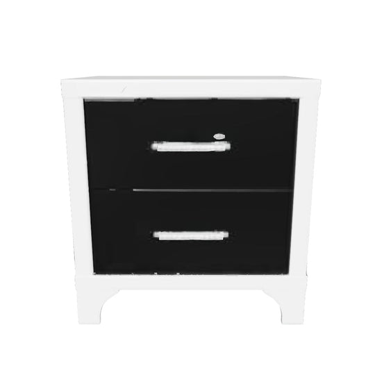 Silverleaf Modern Mirrored Nightstand 3D model