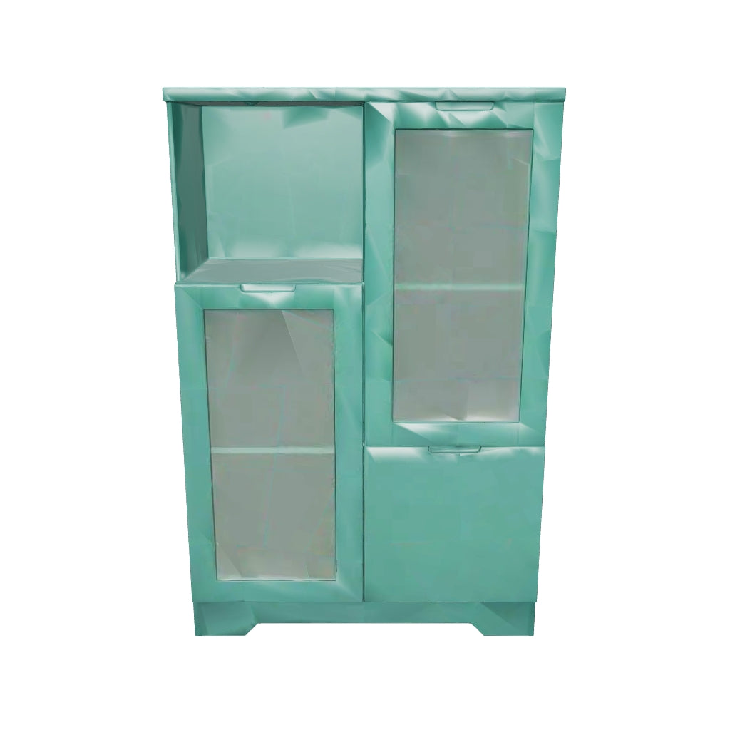 Napa Modern Bedroom Painted Storage Cabinet 3D model