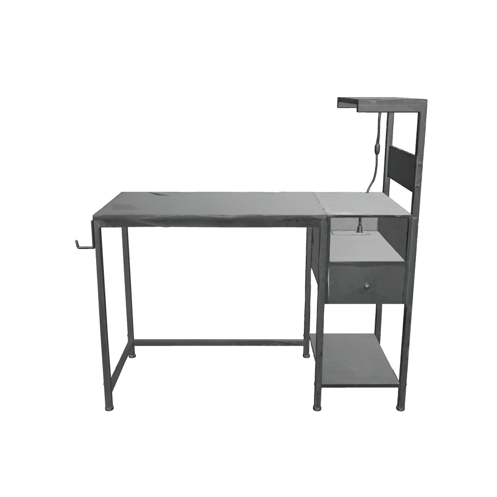 Oakridge Modern Power Desk Workstation 3D model