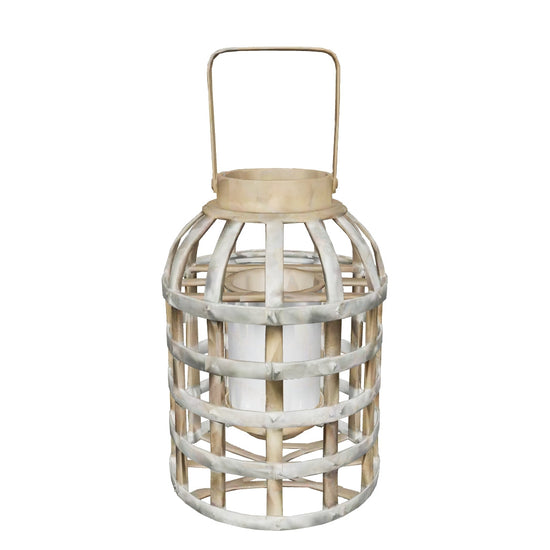 Emery Craftsman Decorative Wooden Lantern 3D model