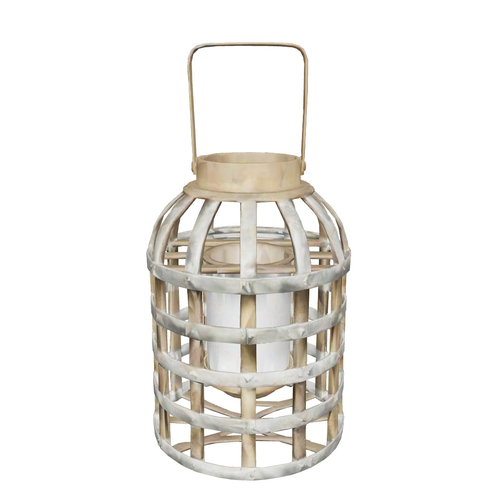 Emery Craftsman Decorative Wooden Lantern 3D model