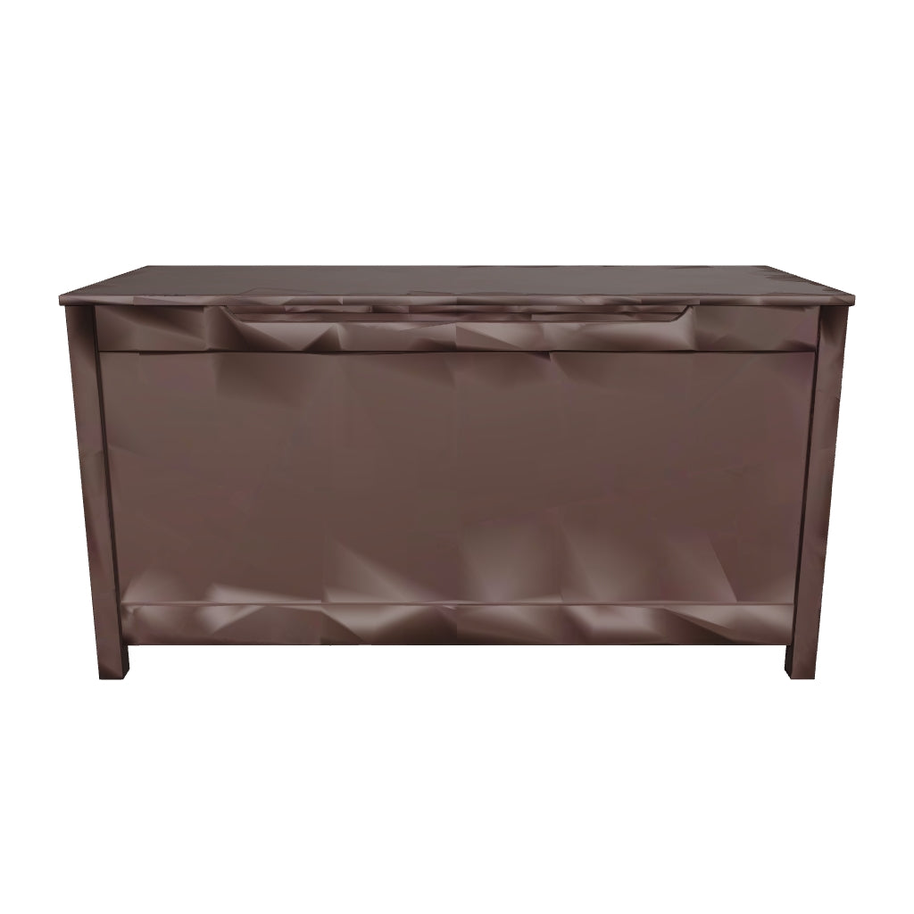 Luz Craftsman Wooden Toy Storage Box 3D model