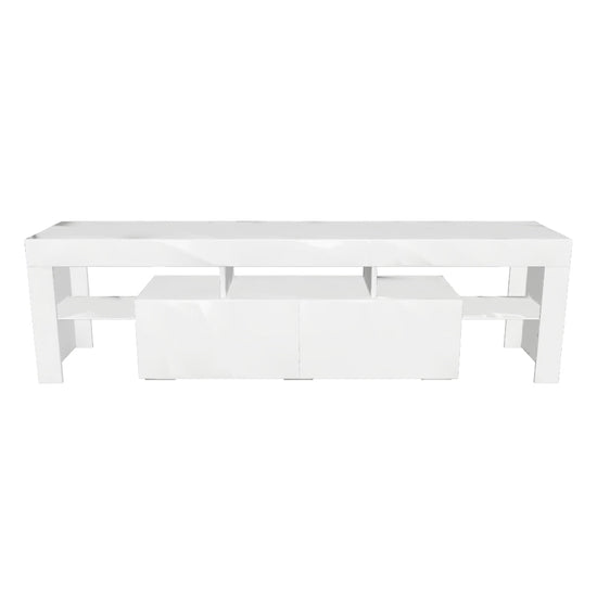 Napa Modern Velvet TV Stand 3D model