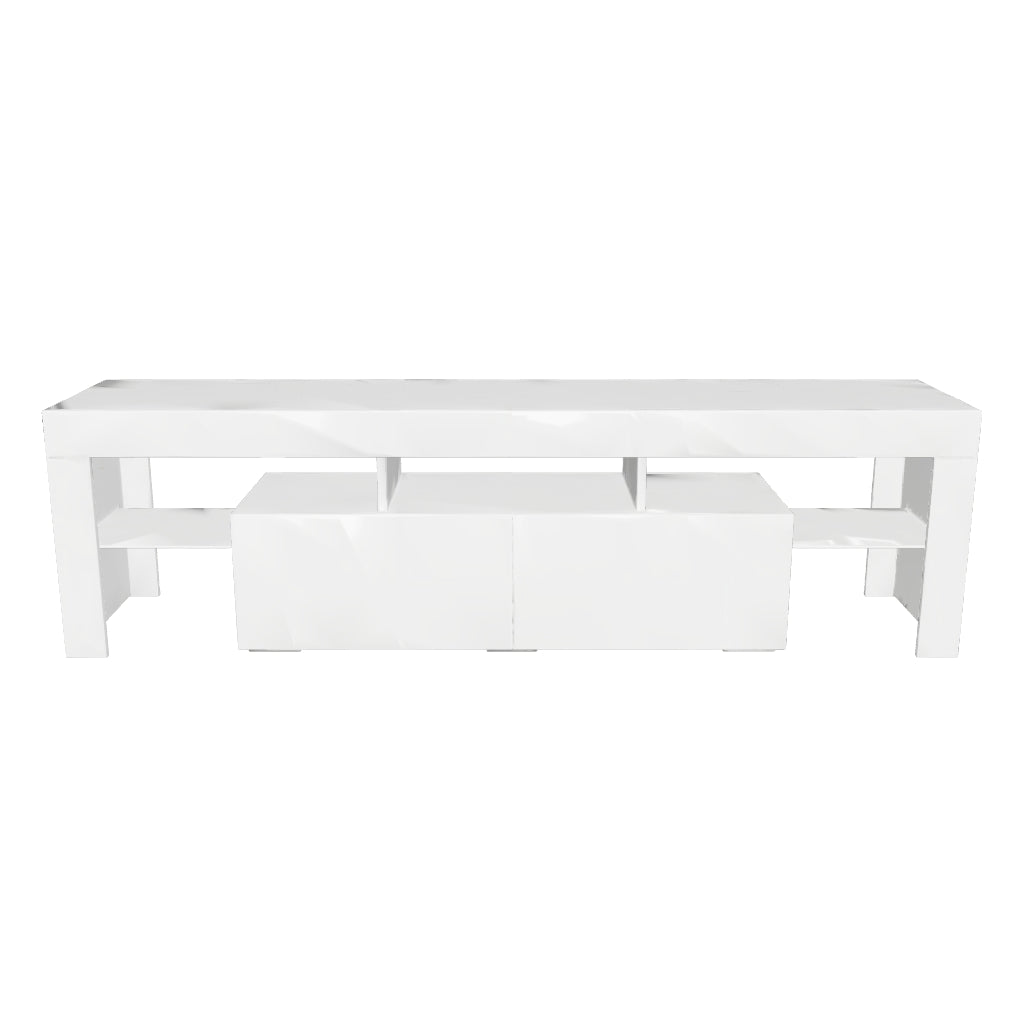 Napa Modern Velvet TV Stand 3D model