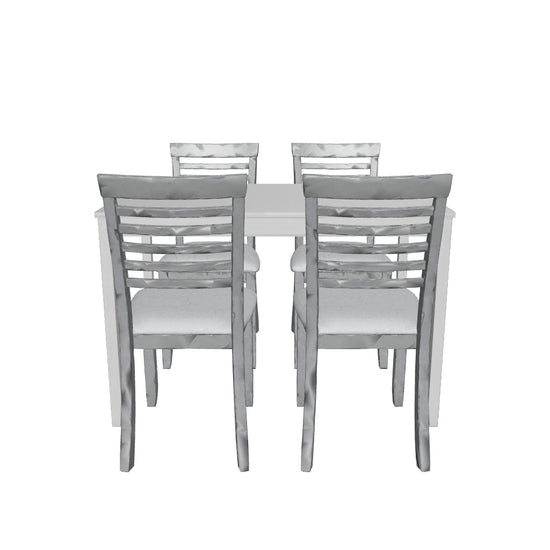 Warmsprings Modern Dining Set 3D model