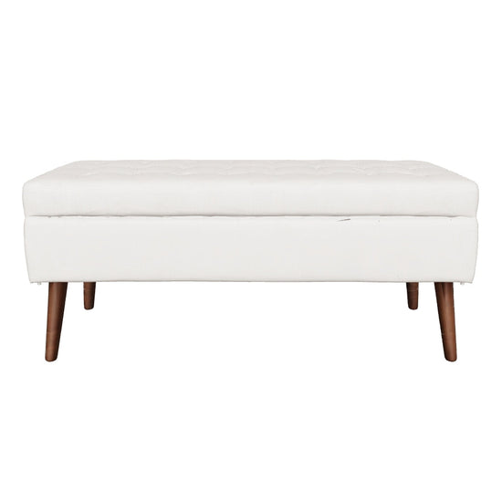 Kingsly Contemporary Upholstered Storage Bench 3D model