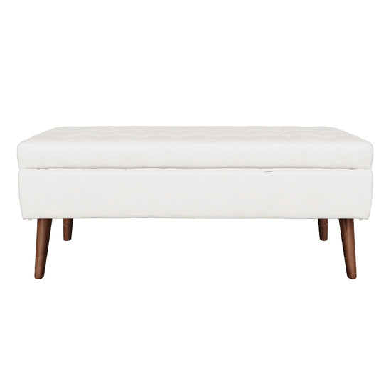 Kingsly Contemporary Upholstered Storage Bench 3D model