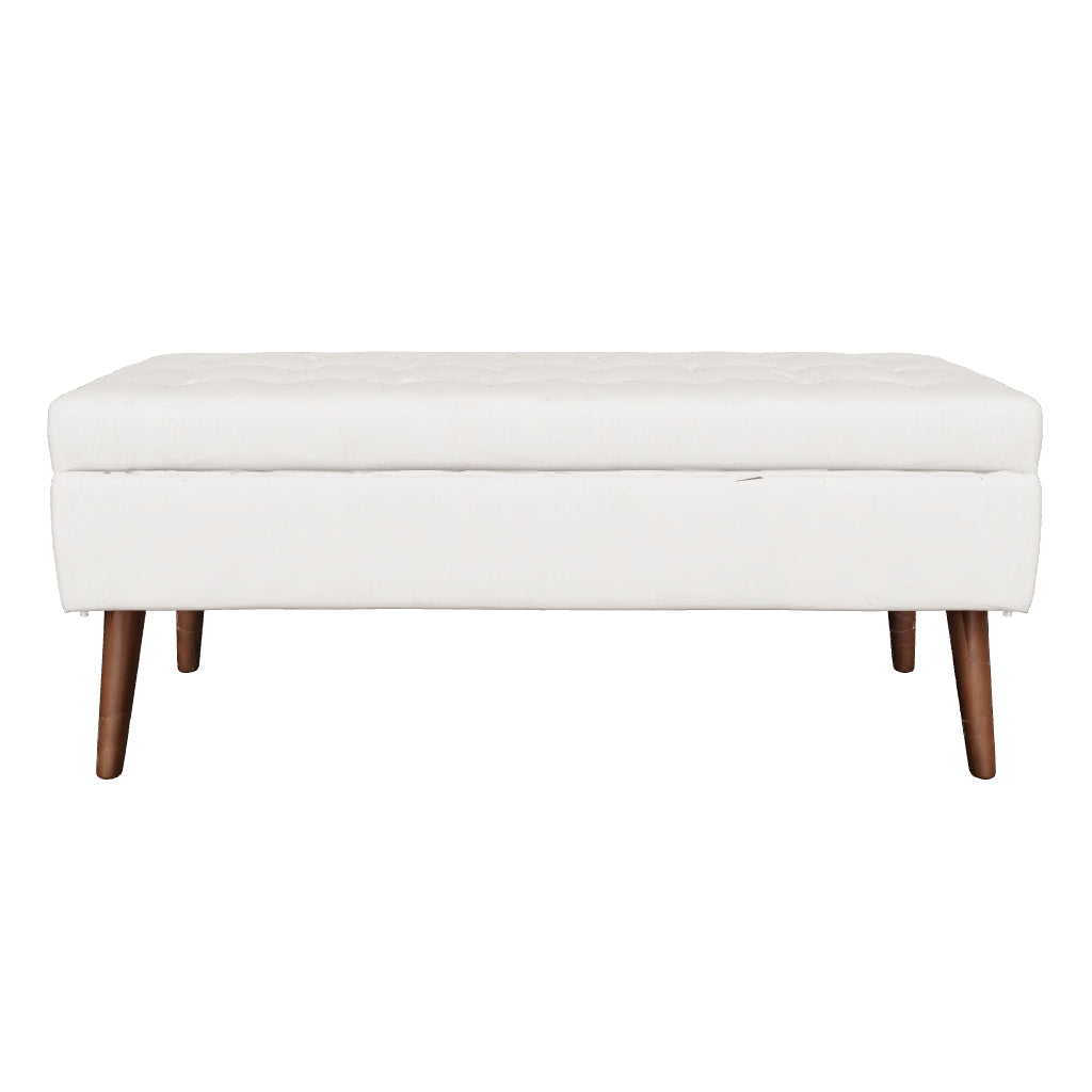Kingsly Contemporary Upholstered Storage Bench 3D model