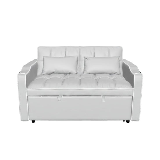 Elmcrest Modern Velvet Foldable Sofa 3D model