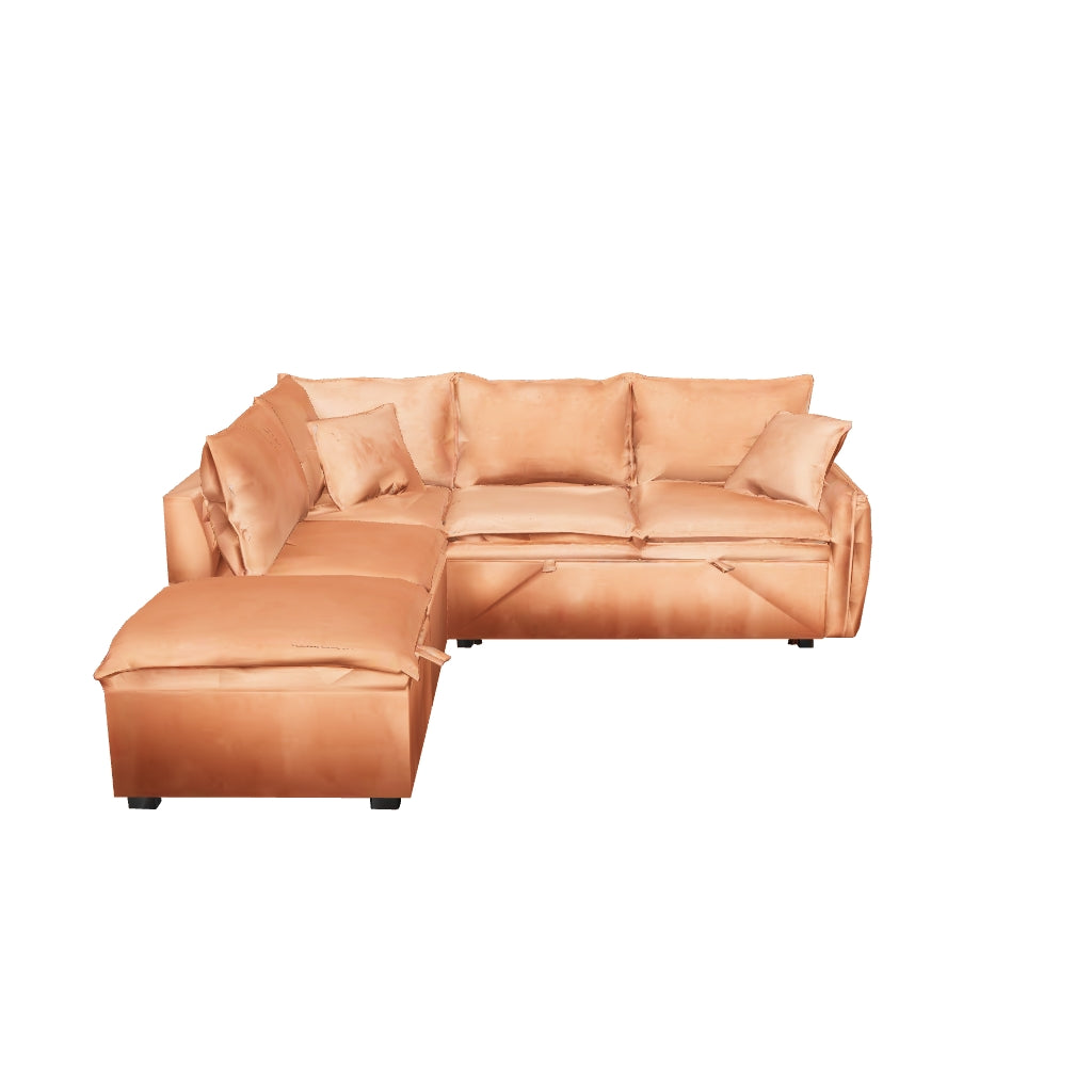 Cleo Modern Citrus Comfort Modern Sofa 3D model