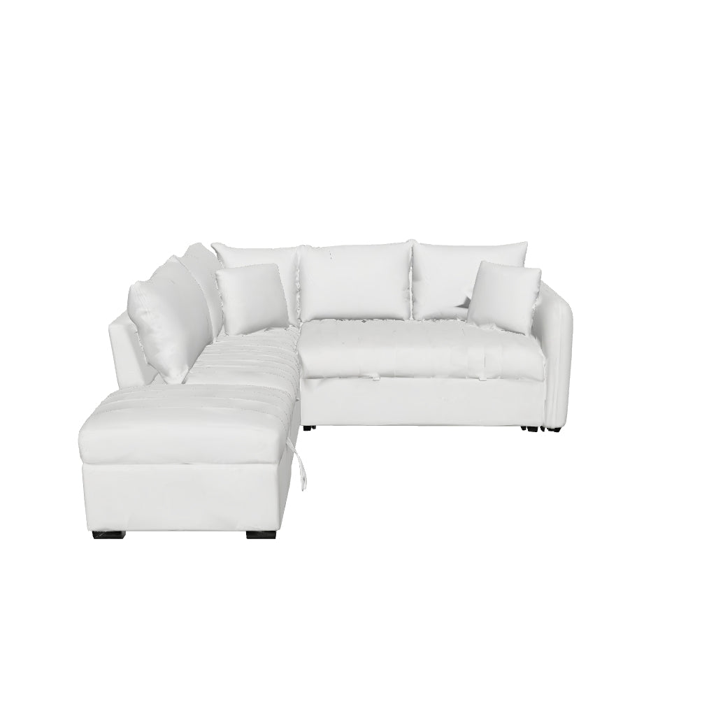 Warmsprings Modern Sleeper Storage Sofa 3D model